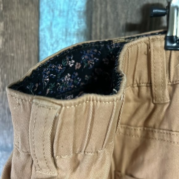 American Sweetheart 24W brown cotton elastic waist pants - Picture 15 of 15